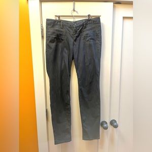 Athleta dark-rinse tapered jeans. Size14 TALL